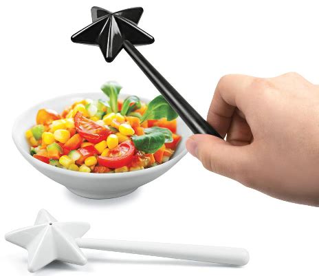 Elevate your meals to a whole new level of enchantment with Fred's wand-shaped shakers